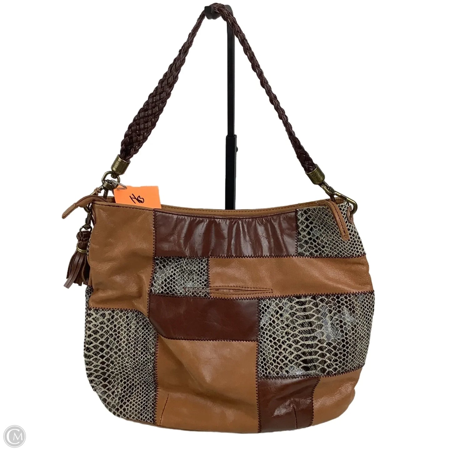 Handbag Leather By The Sak, Size: Large