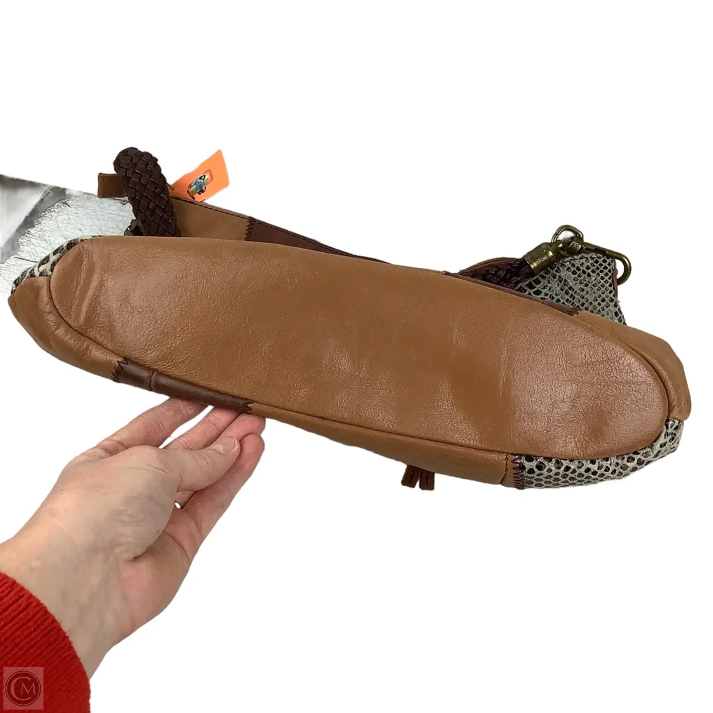 Handbag Leather By The Sak, Size: Large