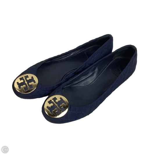Sandals Designer By Tory Burch In Navy, Size: 9.5