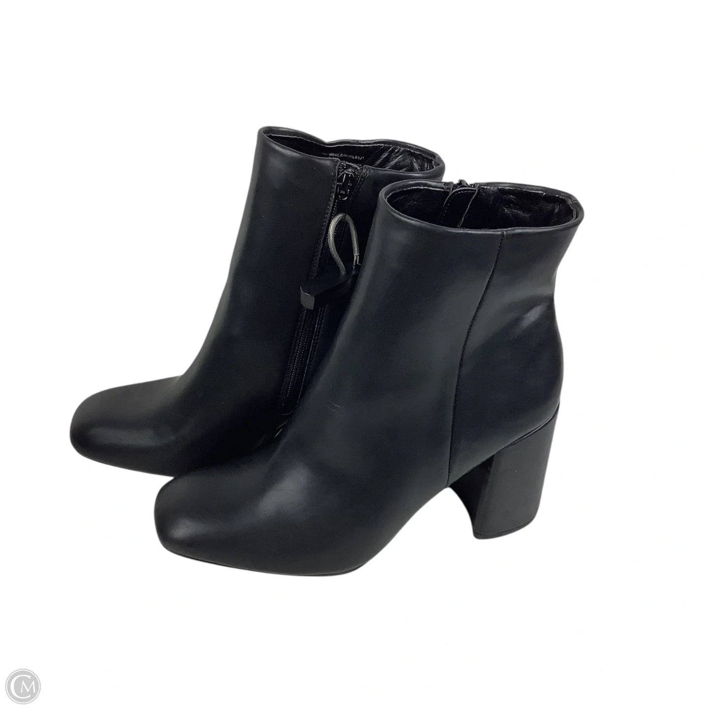 Boots Ankle Heels By Madden Girl In Black, Size: 9.5