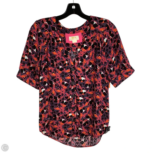 Top Short Sleeve By Maeve In Floral Print, Size: S