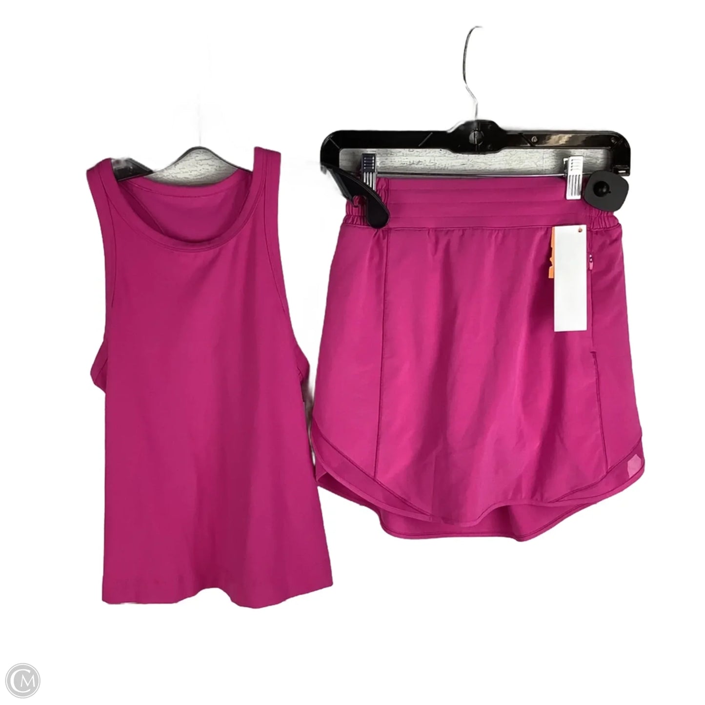 Athletic Skort By Lululemon In Pink, Size: 4