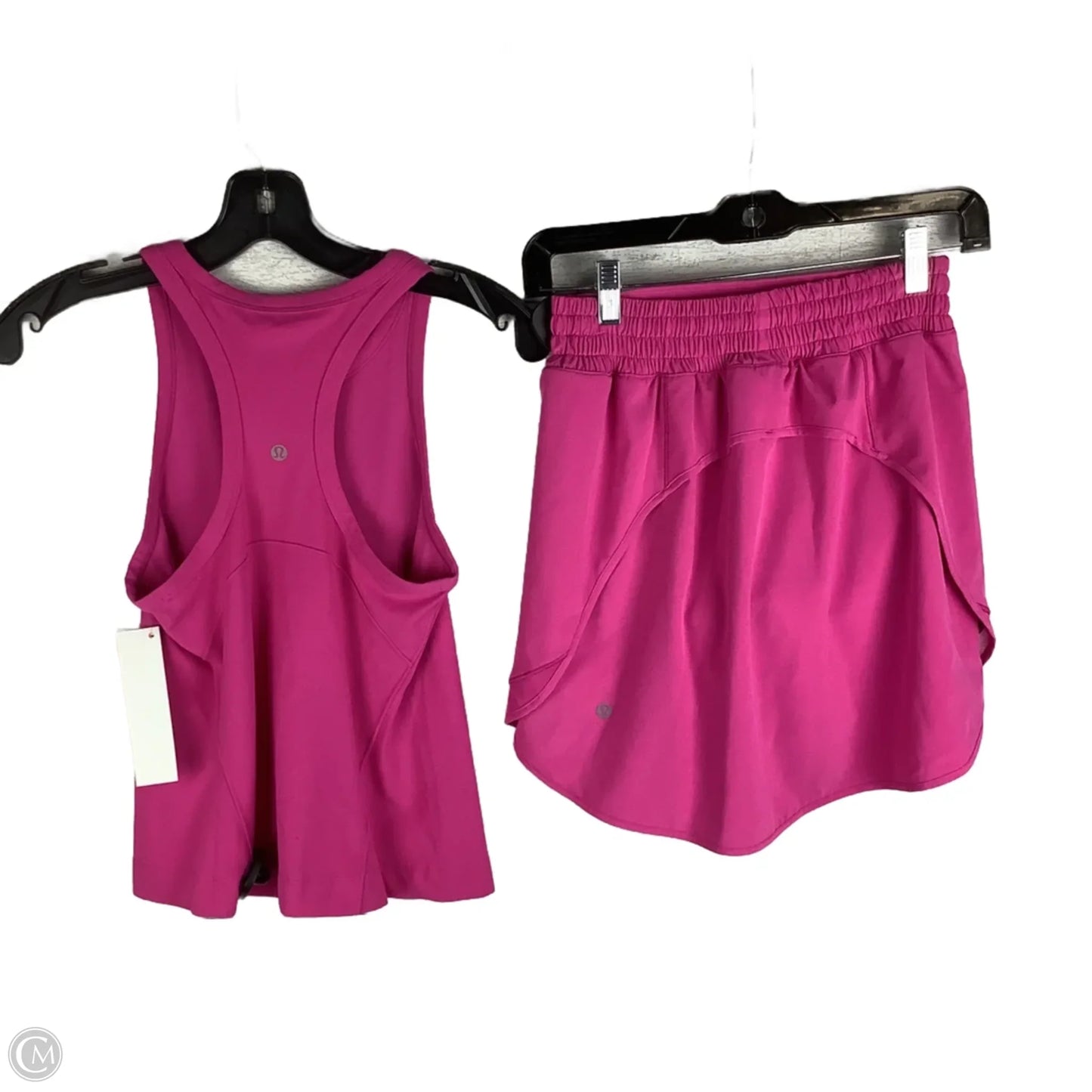 Athletic Skort By Lululemon In Pink, Size: 4