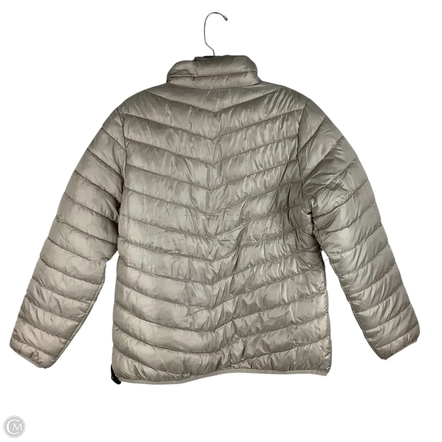 Jacket Puffer & Quilted By Clothes Mentor In Beige, Size: L