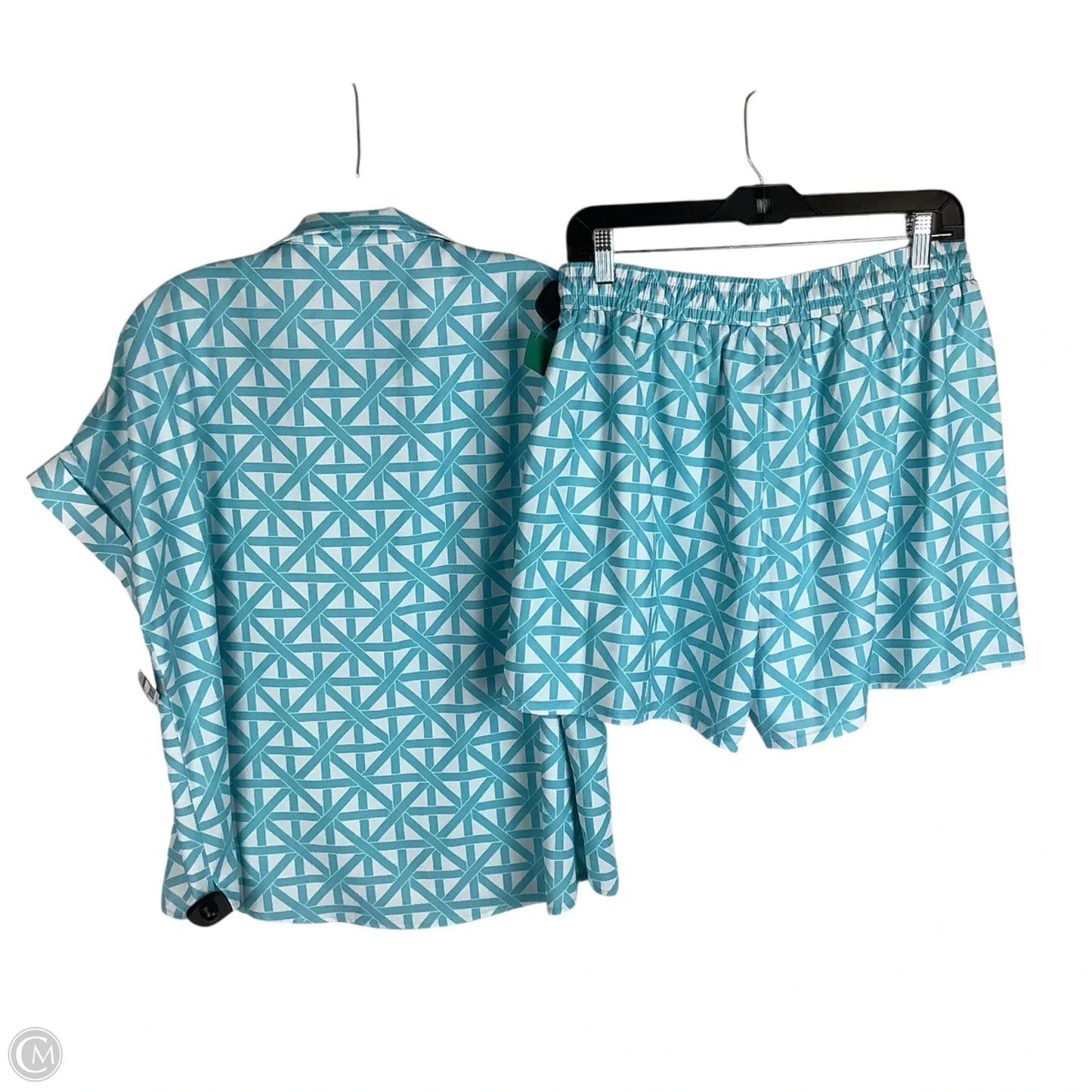 Shorts Set By Cmc In Blue, Size: L