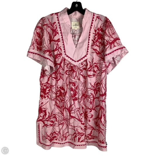 Dress Casual Midi By Umgee In Pink, Size: L