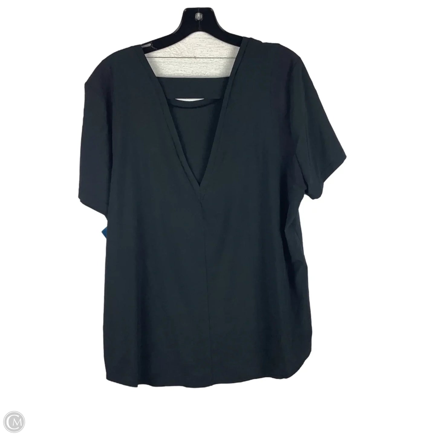 Athletic Top Short Sleeve By The North Face In Black, Size: Xl