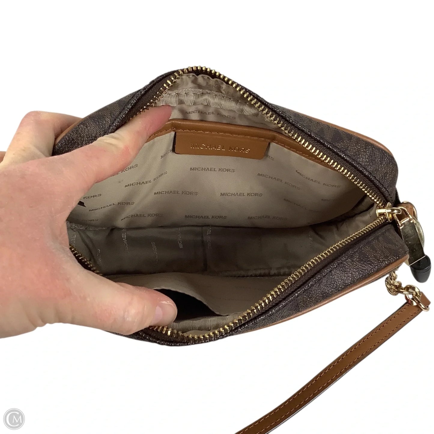 Crossbody Designer By Michael Kors, Size: Small