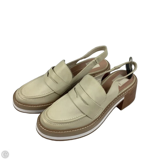 Shoes Heels Block By Dolce Vita In Tan, Size: 7.5
