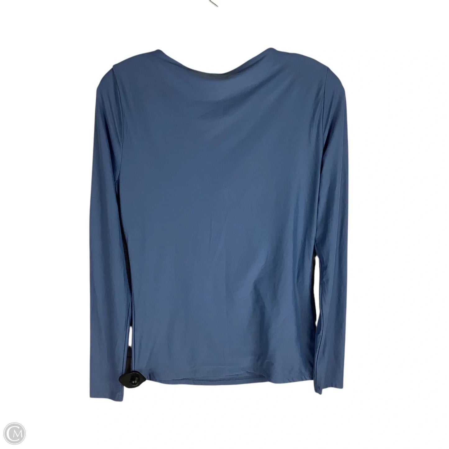 Top Long Sleeve By Abercrombie And Fitch In Blue, Size: L