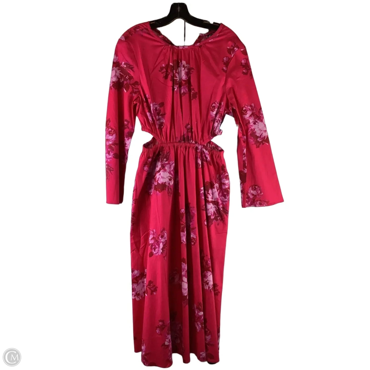 Dress Casual Maxi By Scoop In Pink, Size: M
