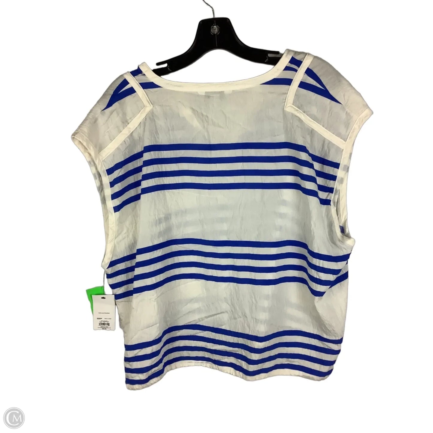 Top Sleeveless By Nine West In White, Size: Xl