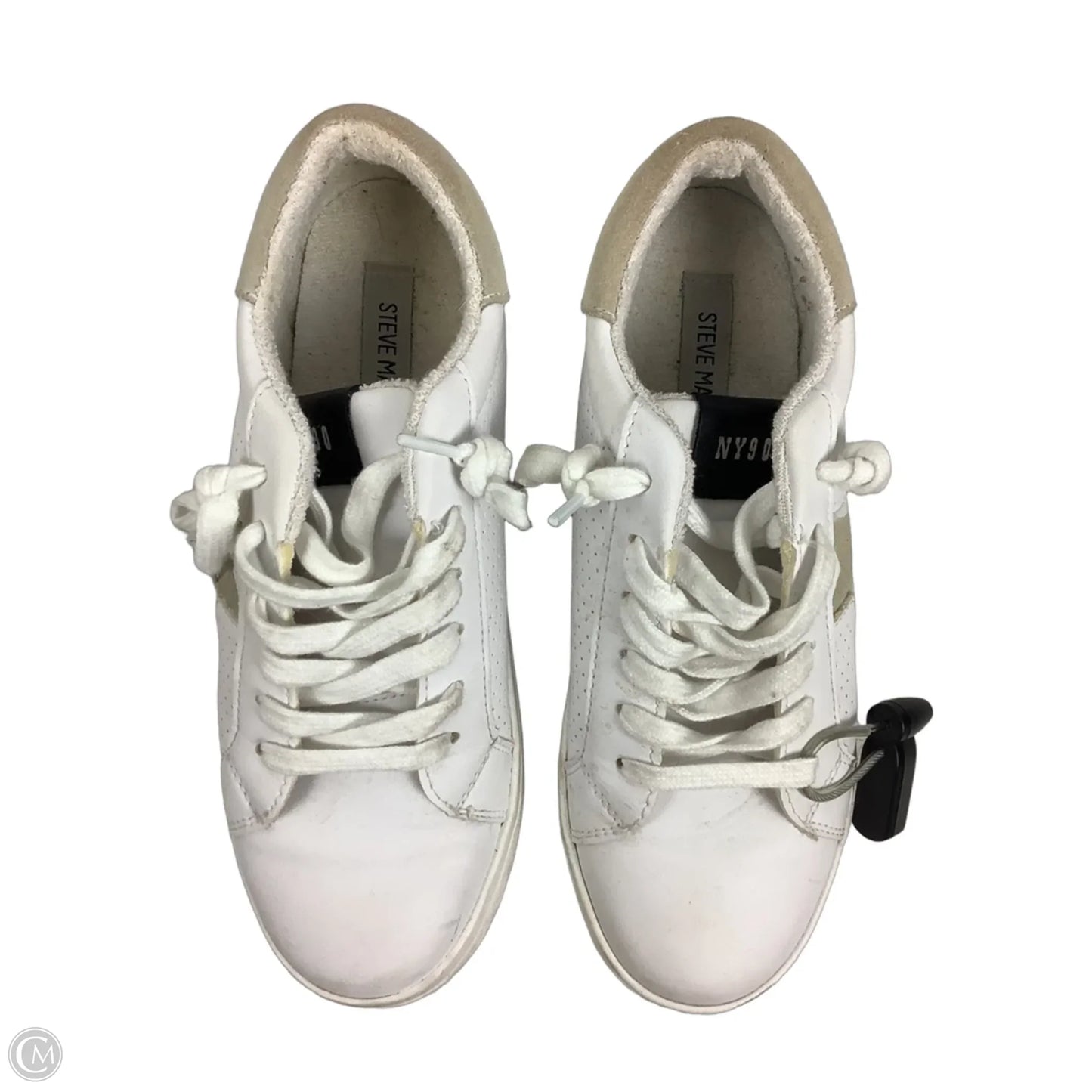 Shoes Sneakers By Steve Madden In White, Size: 8.5