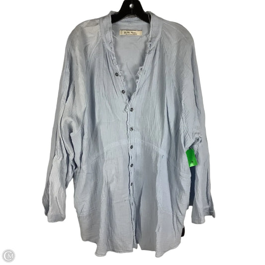 Top Long Sleeve By We The Free In Blue, Size: Xl