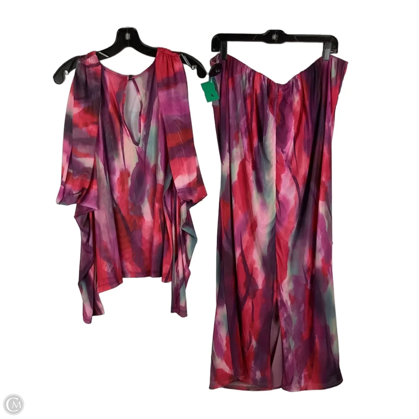 Dress Set 2pc By Eloquii In Purple, Size: 18
