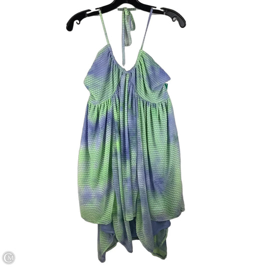 Dress Casual Short By Wild Fable In Blue & Green, Size: Xl