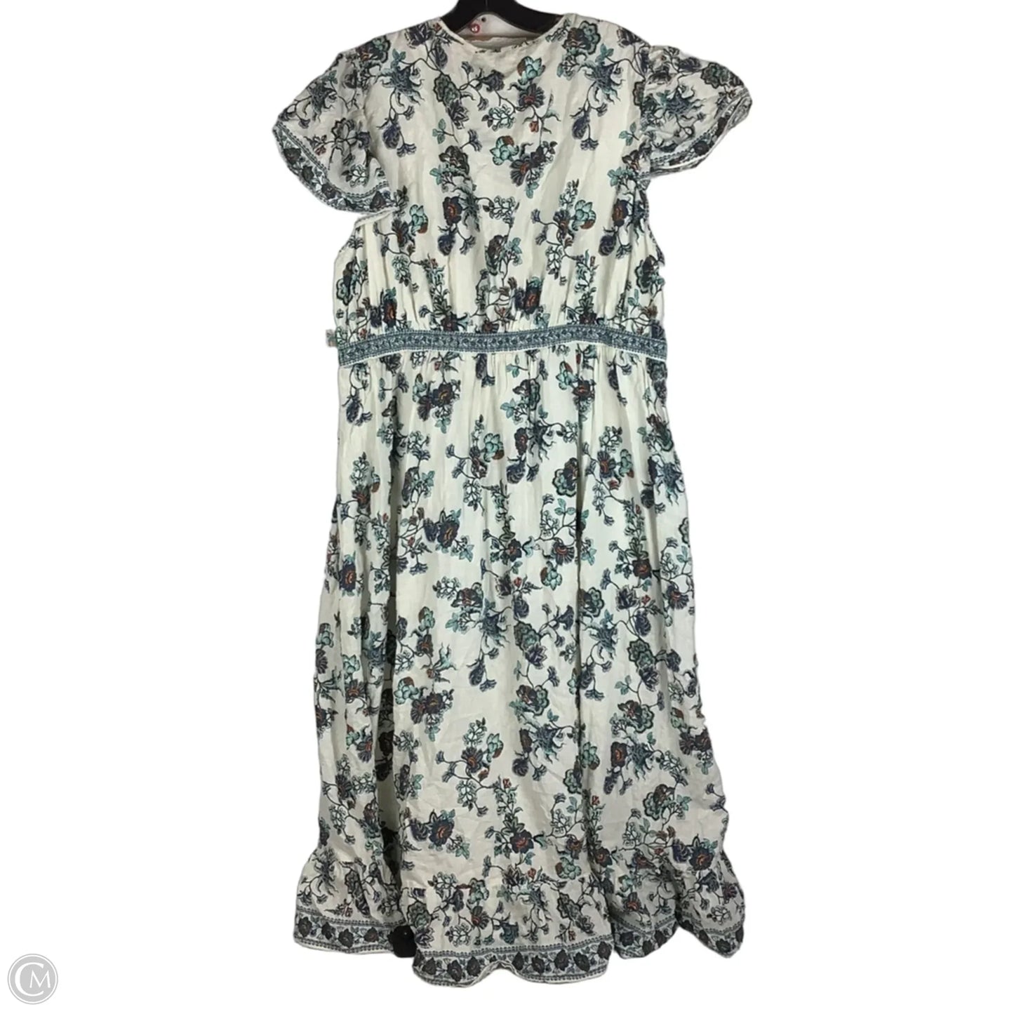 Dress Casual Maxi By Max Studio In Cream, Size: 3x