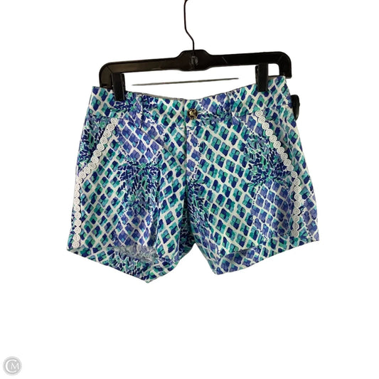 Shorts Designer By Lilly Pulitzer In Blue, Size: 2