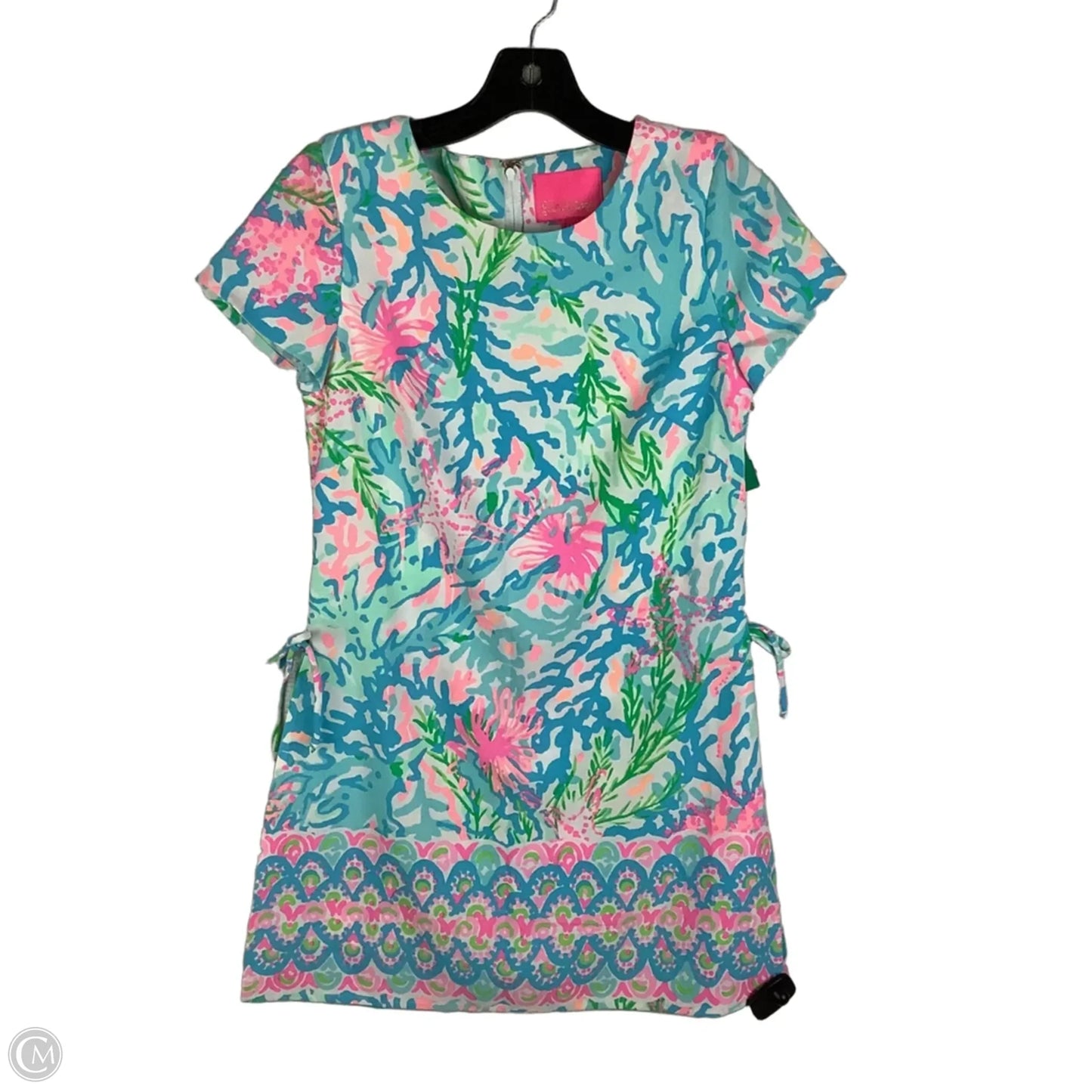 Dress Designer By Lilly Pulitzer In Blue & Pink, Size: 00