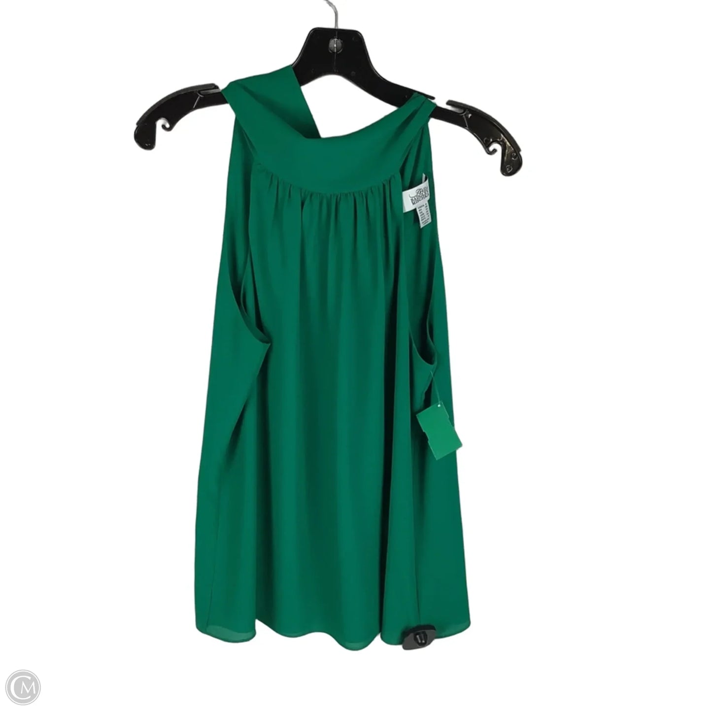 Top Sleeveless By Badgley Mischka In Green, Size: 6