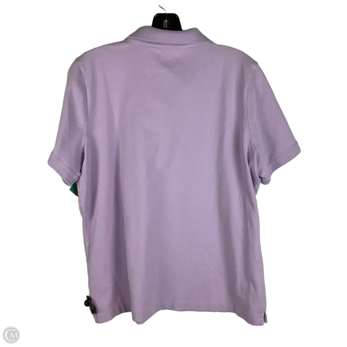 Top Short Sleeve By Vineyard Vines In Purple, Size: Xl
