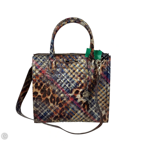 Handbag Designer By Brahmin, Size: Large