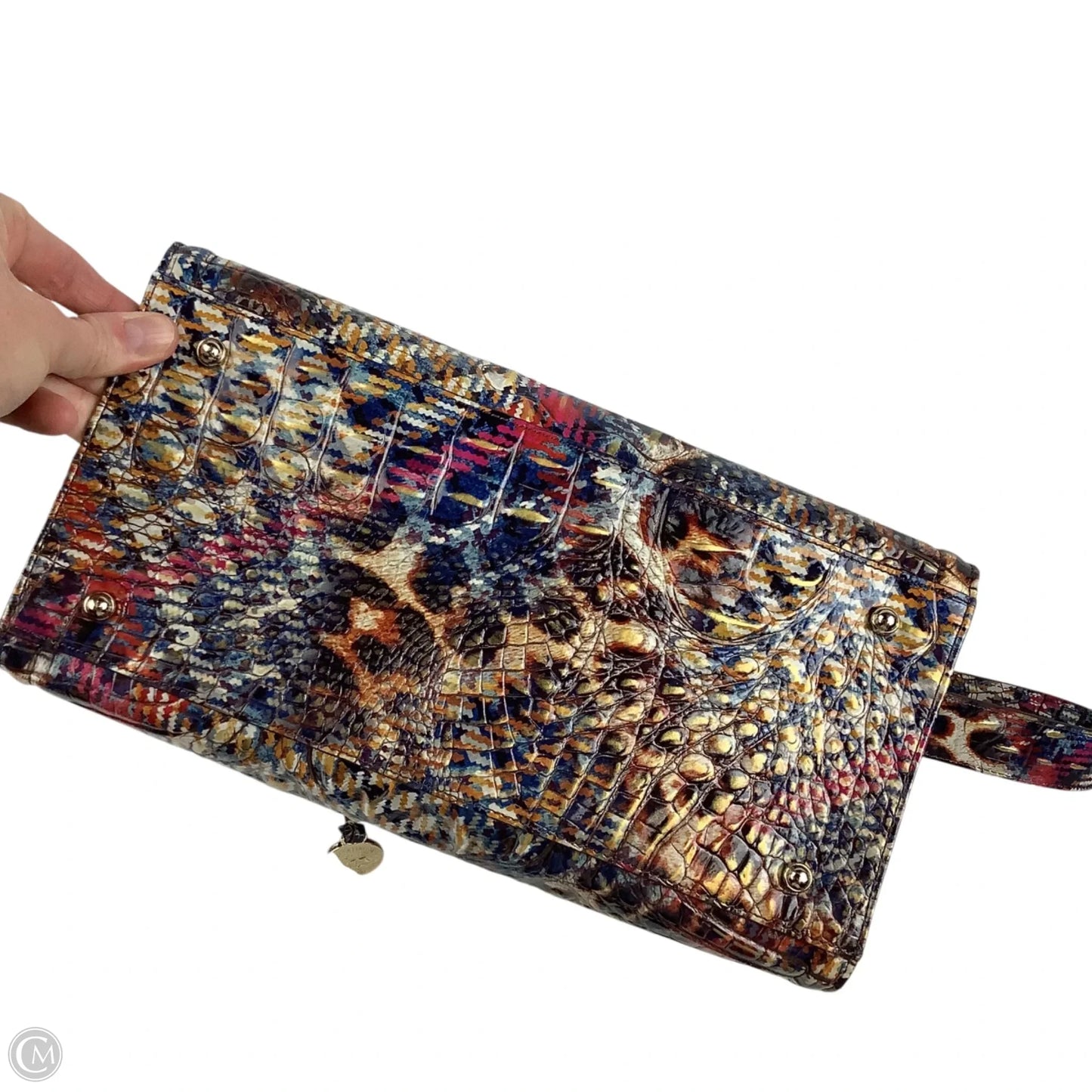 Handbag Designer By Brahmin, Size: Large