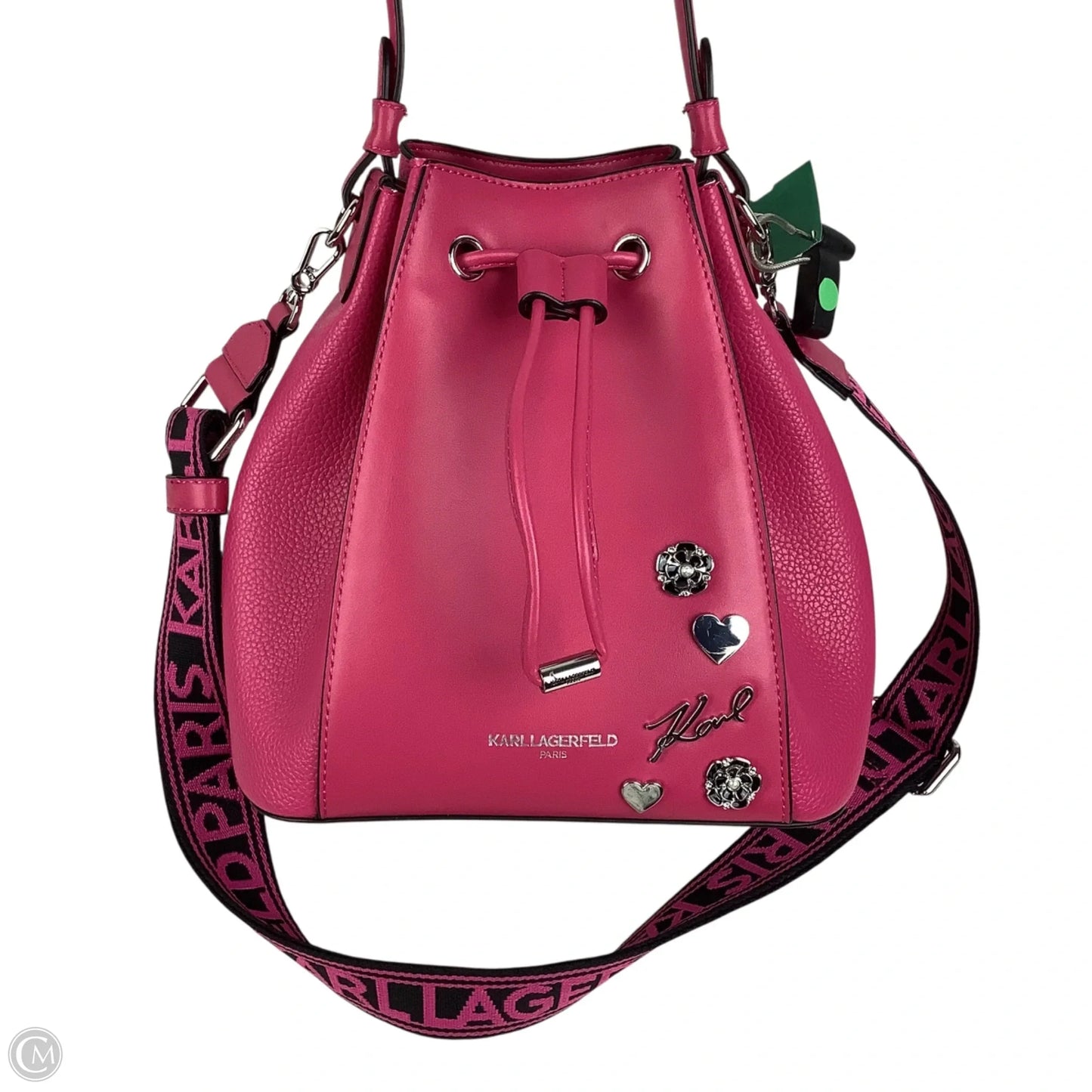 Handbag Designer By Karl Lagerfeld, Size: Medium