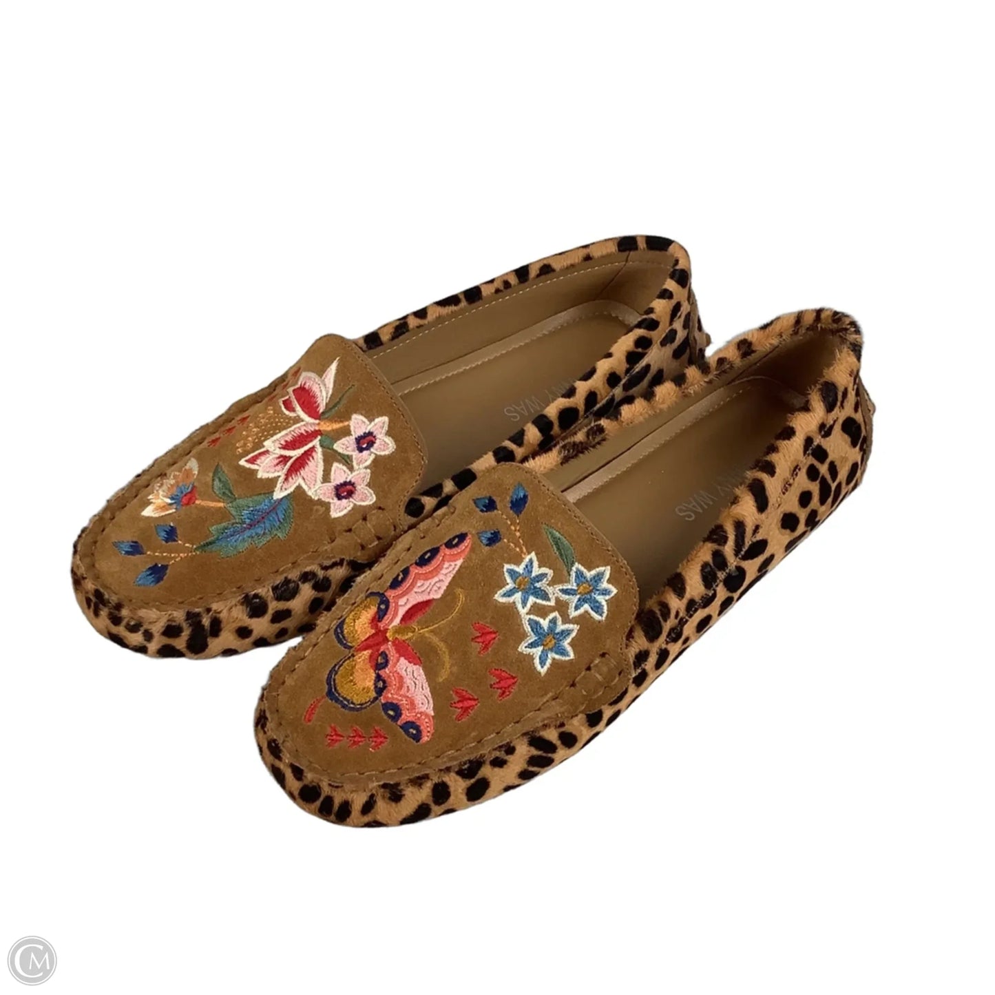 Shoes Flats By Johnny Was In Animal Print, Size: 8