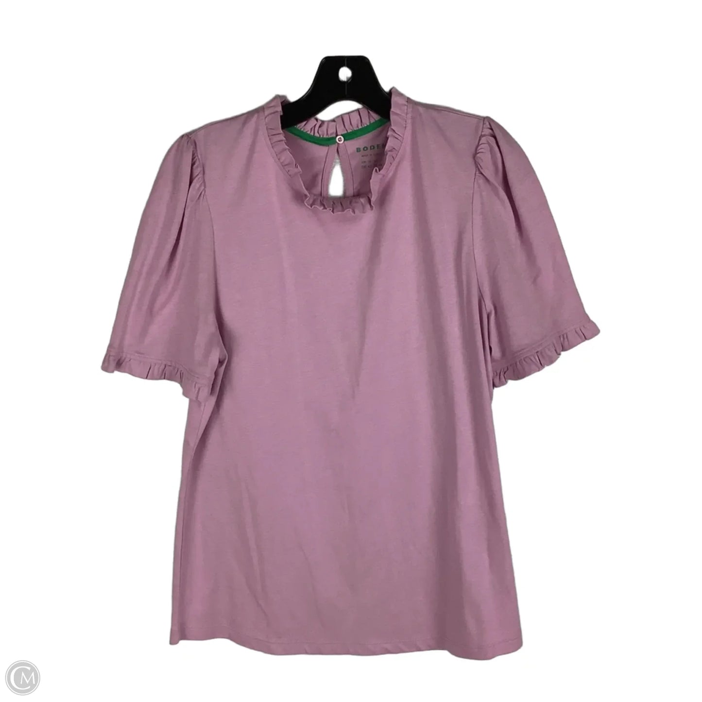 Top Short Sleeve By Boden In Pink, Size: 12
