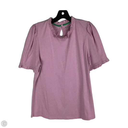 Top Short Sleeve By Boden In Pink, Size: 12