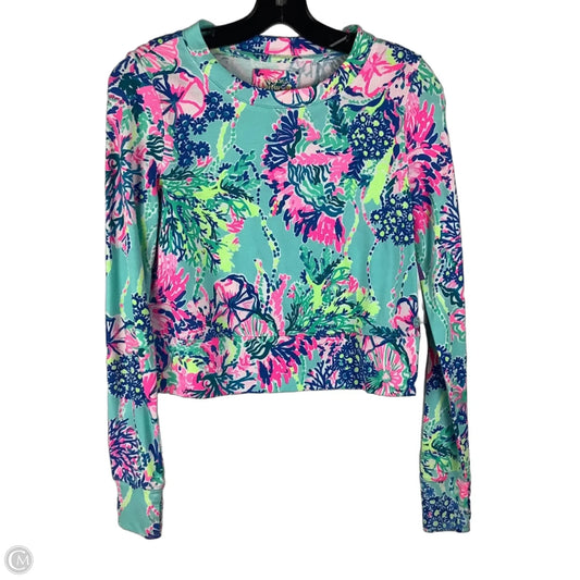 Top Long Sleeve Designer By Lilly Pulitzer In Multi-colored, Size: Xs