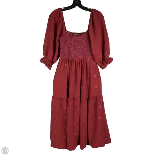 Dress Casual Maxi By Clothes Mentor In Red, Size: M