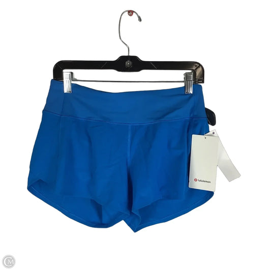 Athletic Shorts By Lululemon In Blue, Size: 6