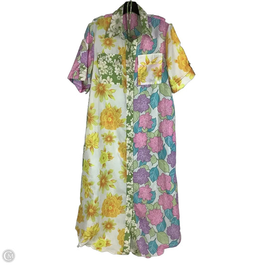 Dress Casual Maxi By Clothes Mentor In Multi-colored, Size: Estimated S