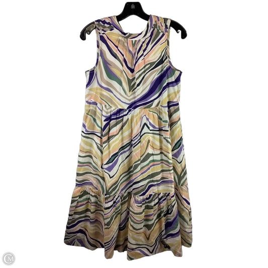 Dress Casual Midi By Anthropologie In Multi-colored, Size: 0