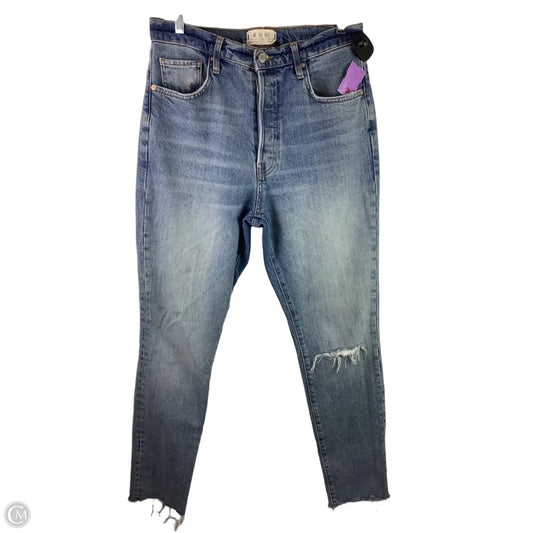 Jeans Straight By We The Free In Blue Denim, Size: 10(30)