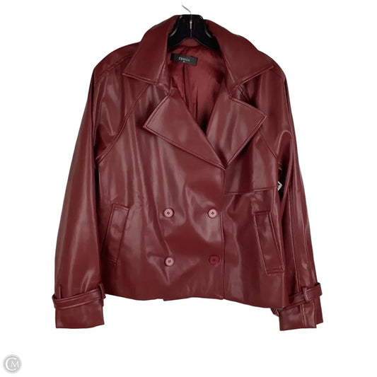 Jacket Other By Zesica In Red, Size: M