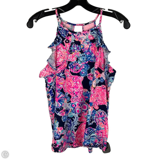 Top Sleeveless Designer By Lilly Pulitzer In Pink, Size: Xs