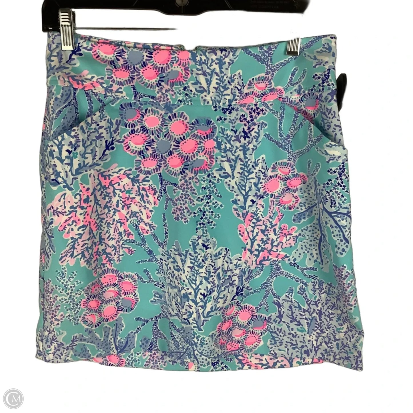 Skort Designer By Lilly Pulitzer In Blue & Pink, Size: 2