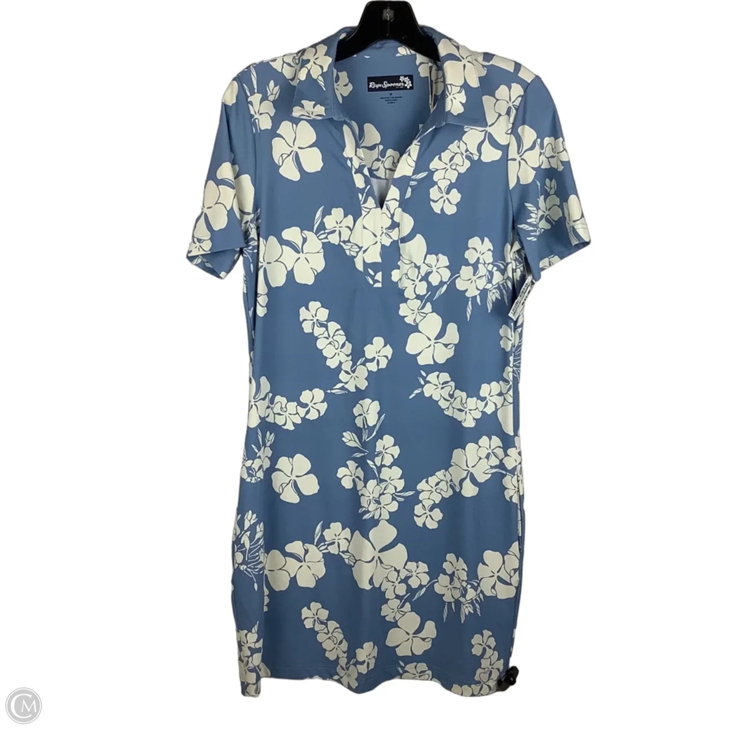 Dress Casual Short By Clothes Mentor In Blue, Size: M