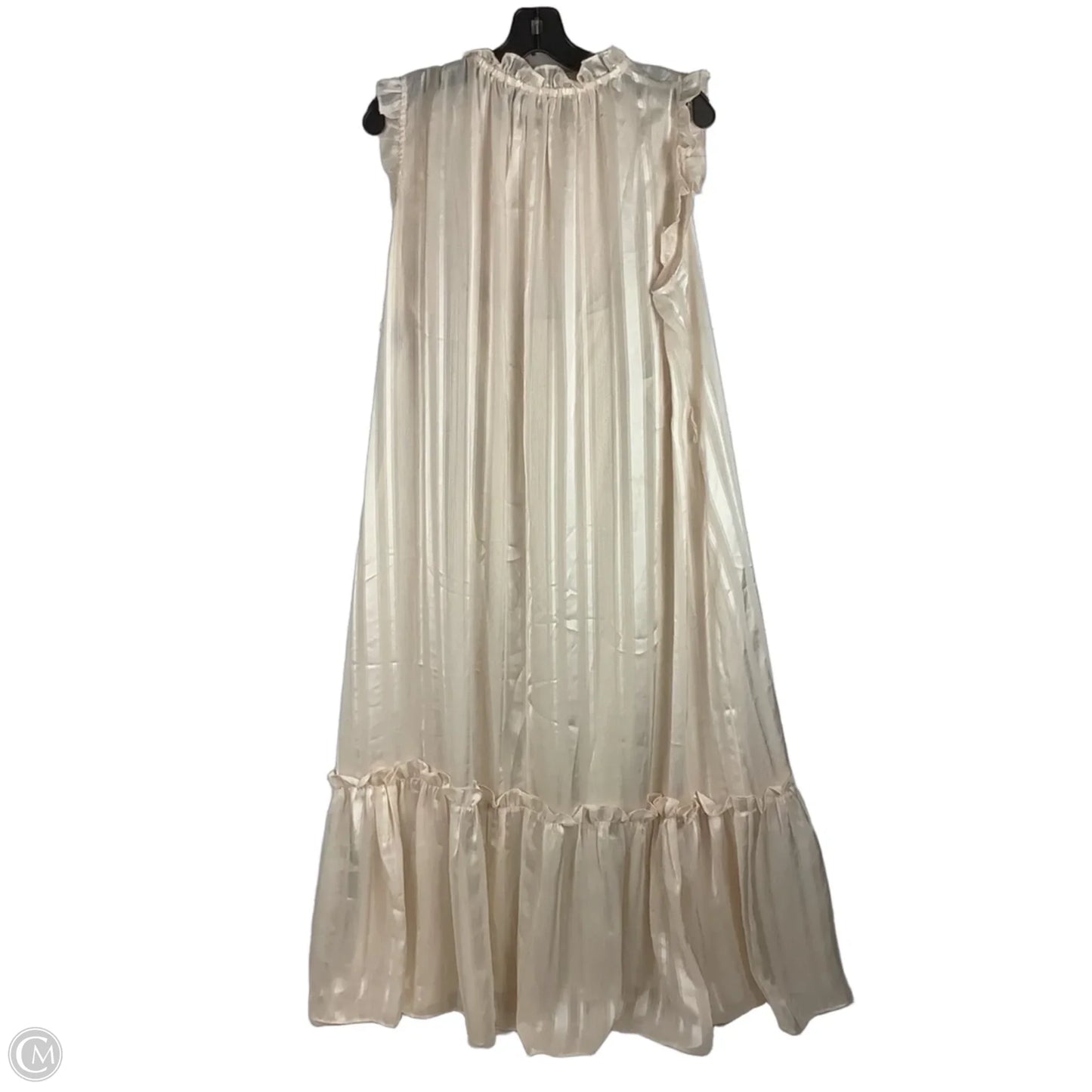Dress Party Long By Emma And Michele In Cream, Size: Xl