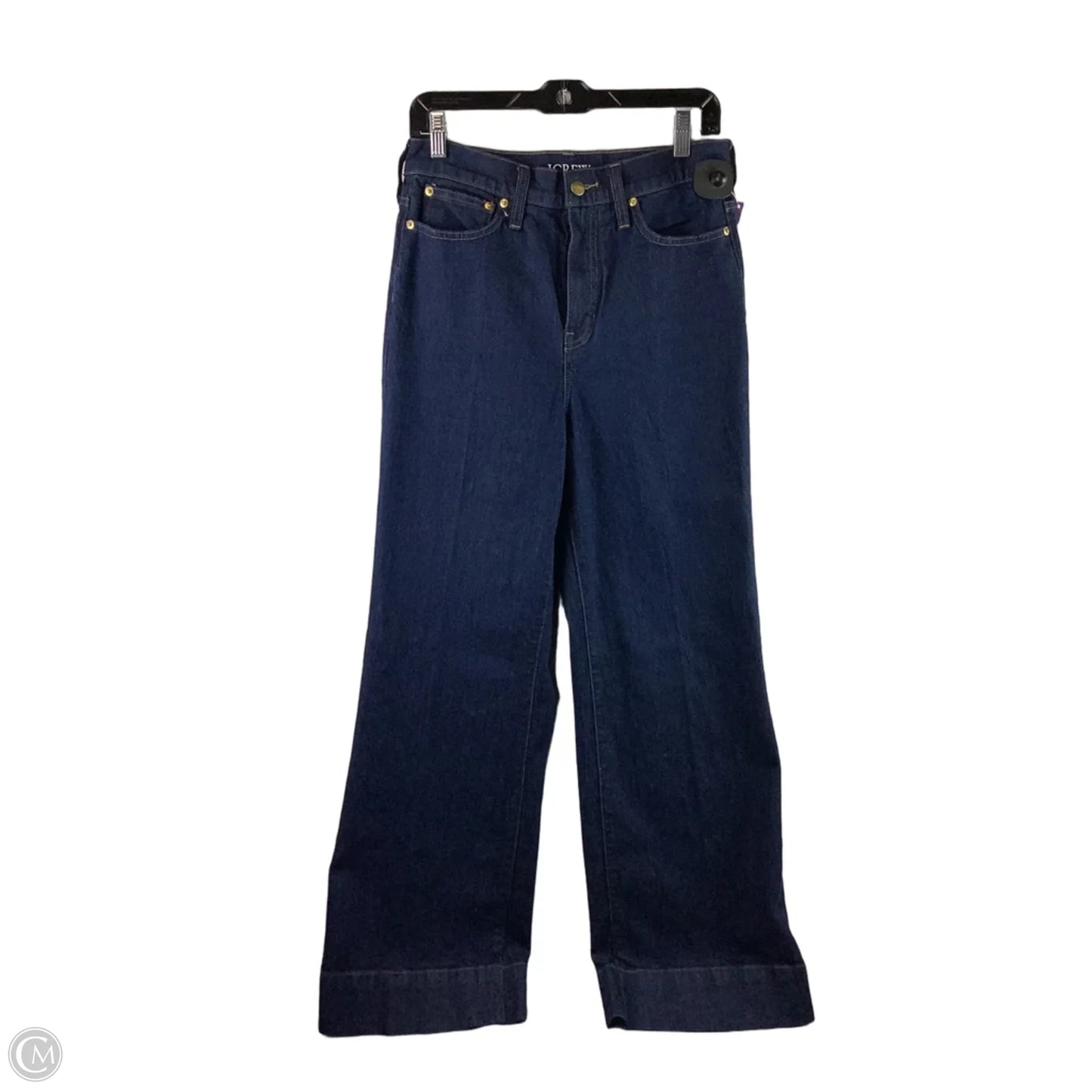 Jeans Straight By J. Crew In Blue Denim, Size: 4 (27)
