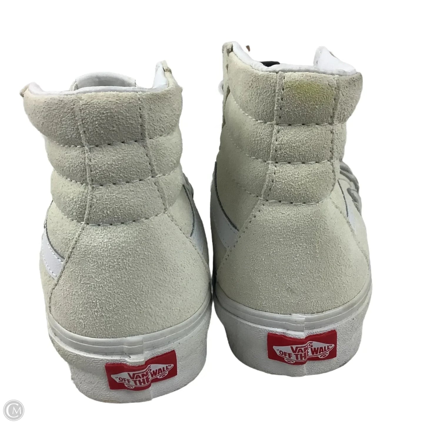 Shoes Sneakers By Vans In Cream, Size: 8.5