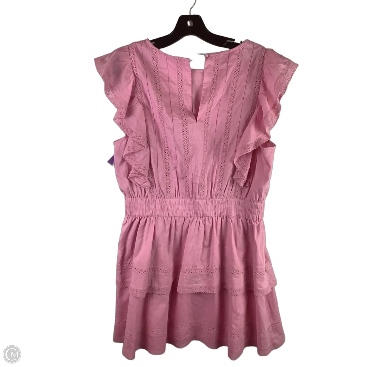 Dress Casual Short By Chelsea And Violet In Pink, Size: L