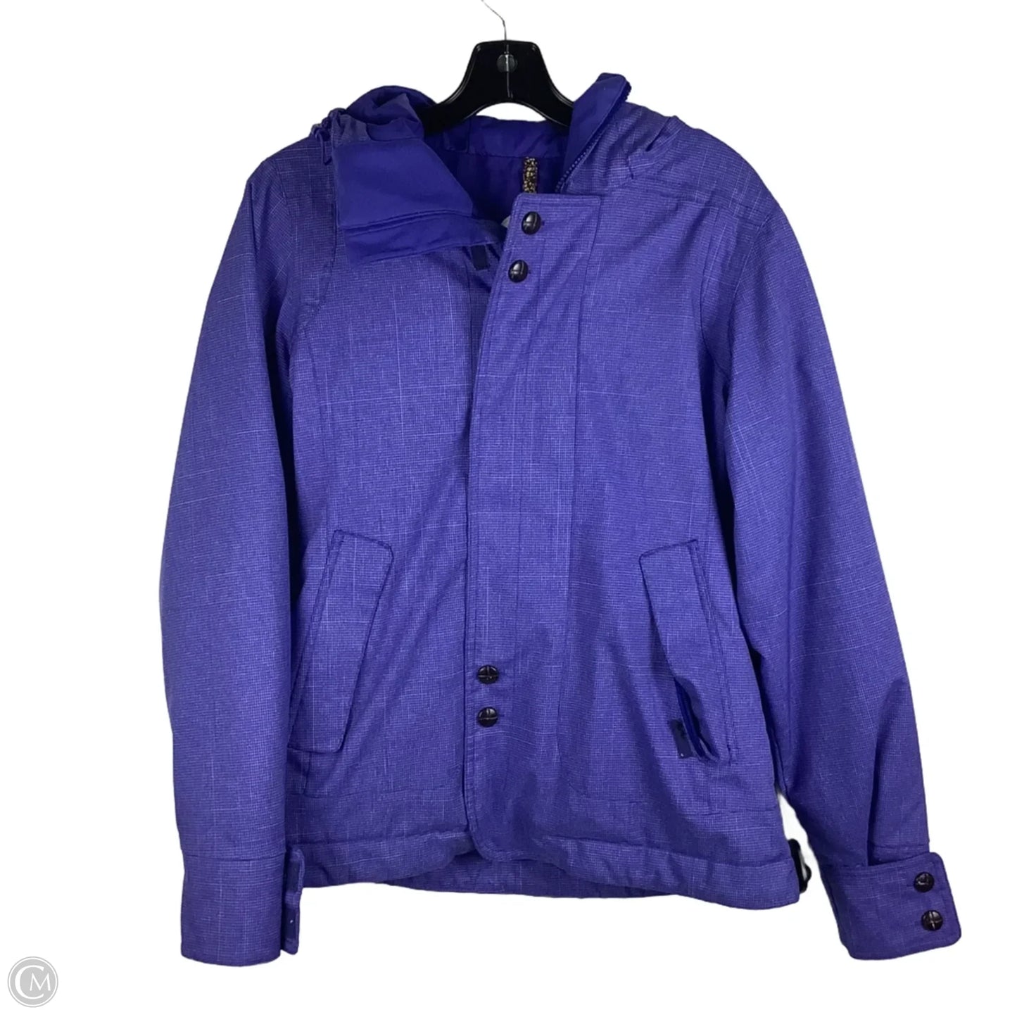 Coat Puffer & Quilted By Burton In Purple, Size: M