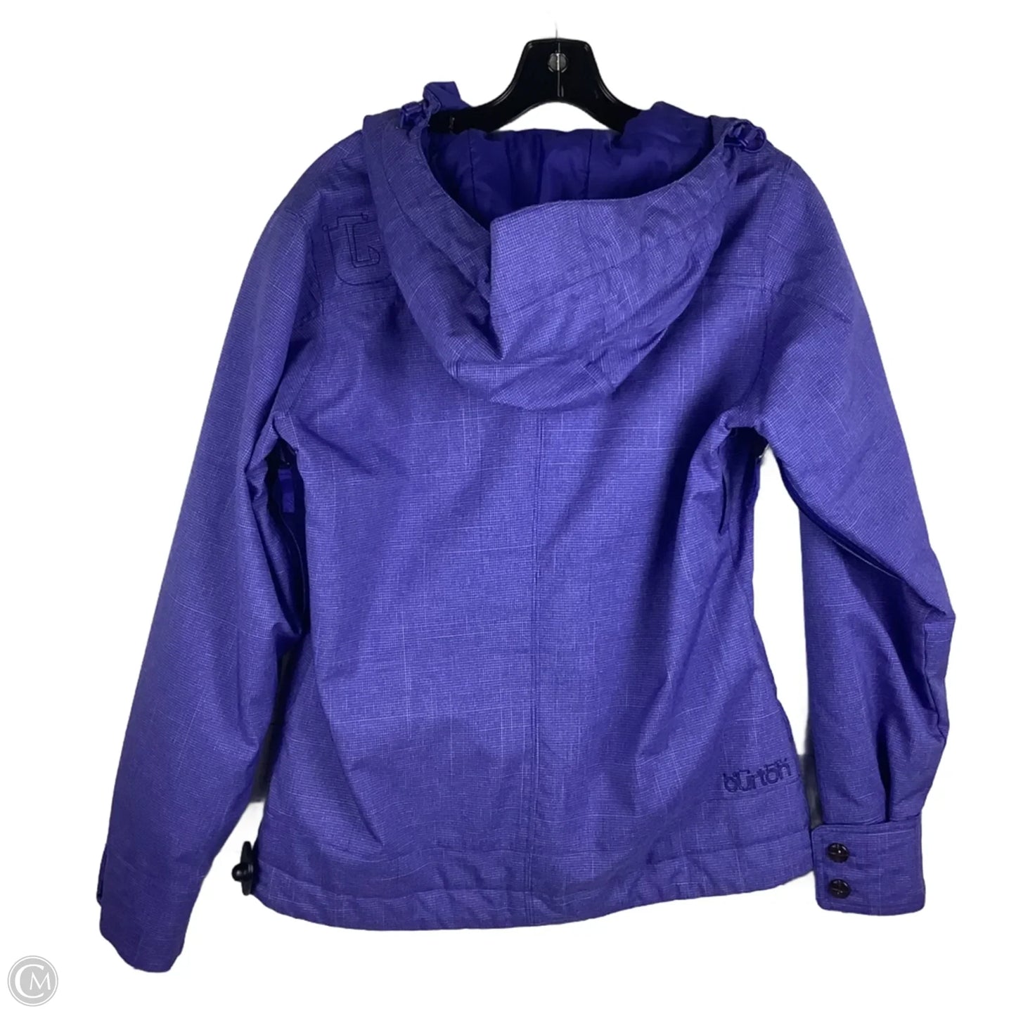 Coat Puffer & Quilted By Burton In Purple, Size: M