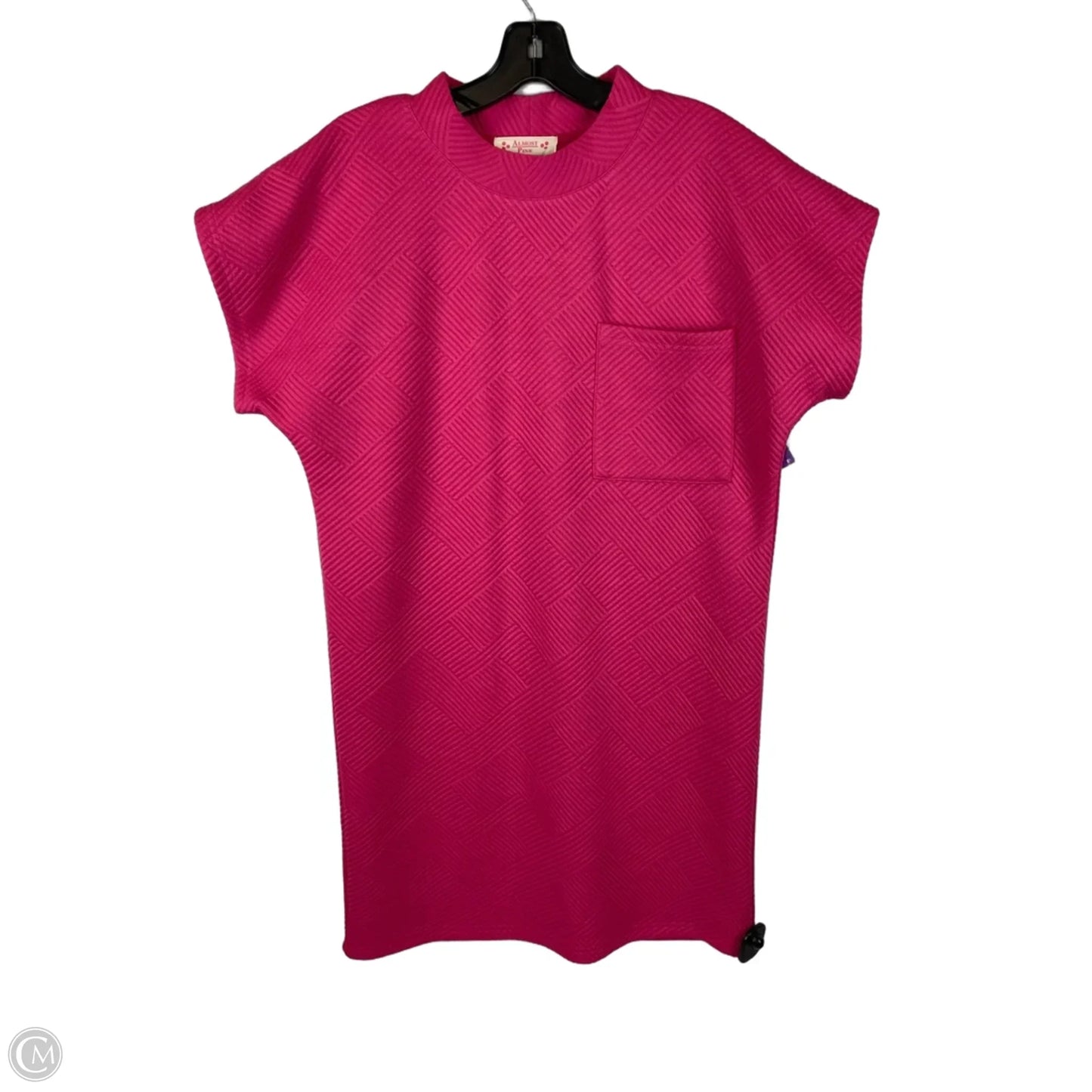 Dress Casual Midi By Almost Pink In Pink, Size: M