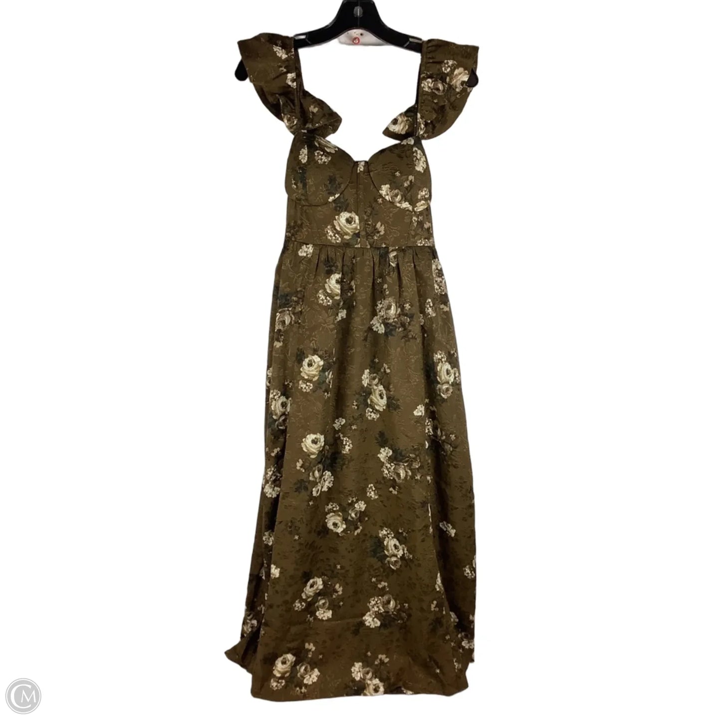Dress Casual Maxi By Blu Pepper In Brown, Size: M
