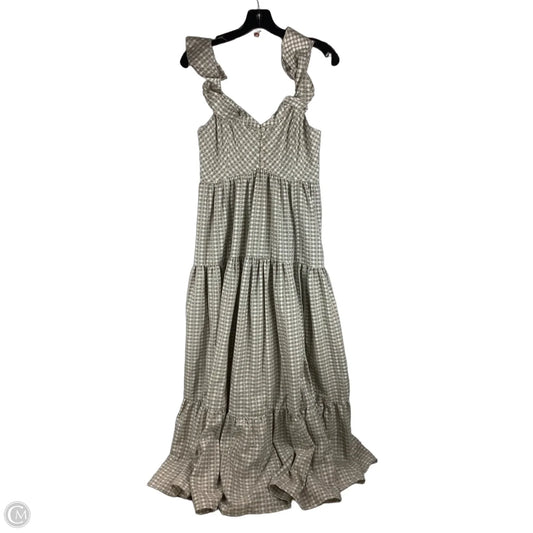 Dress Casual Maxi By Cmc In Brown, Size: S